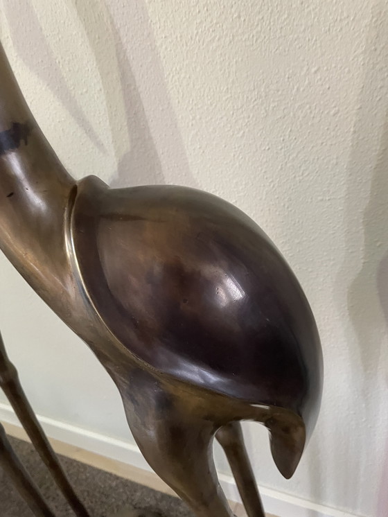 Image 1 of Bronzene Kraniche, 175 cm hoch