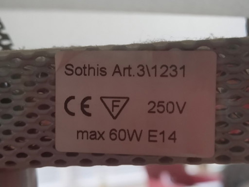 Lámpara de diseño Sothis Art 3\1231, de pie