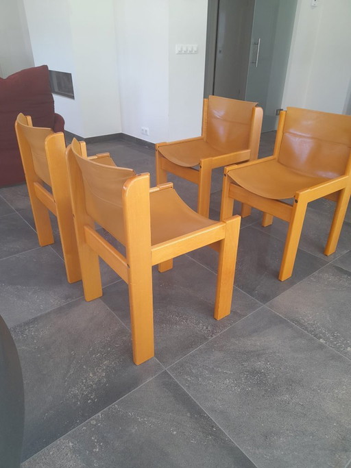 4 sedie italiane di design Ibisco