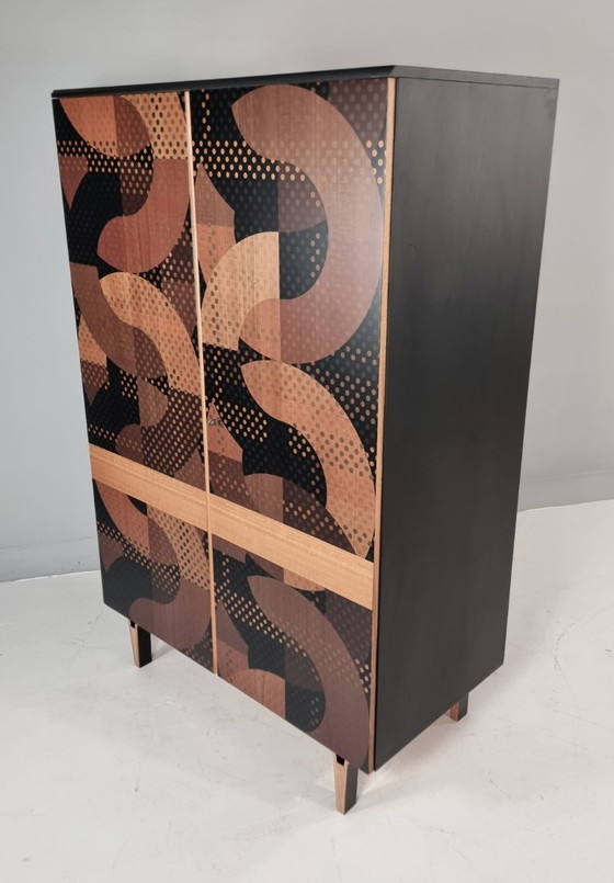 Image 1 of Vintage kledingkast, jaren 60