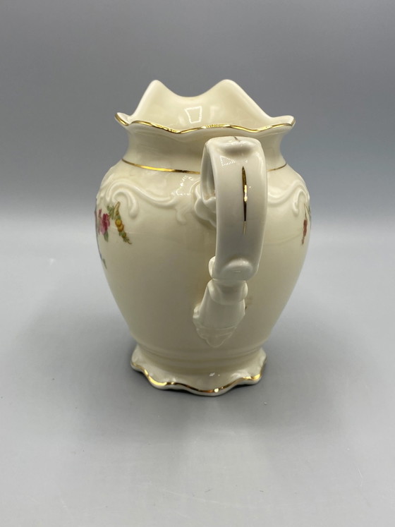 Schumann Arzberg Bavaria Porcelain Milk Jug with Floral Design – Decorative Objects (photo 4 of 6)