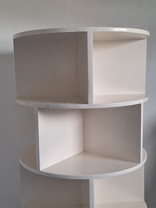 Ronde Kast Geïnspireerd Op Ontwerp Roderick Vos – boekenkasten, Wood (photo 2 of 5)