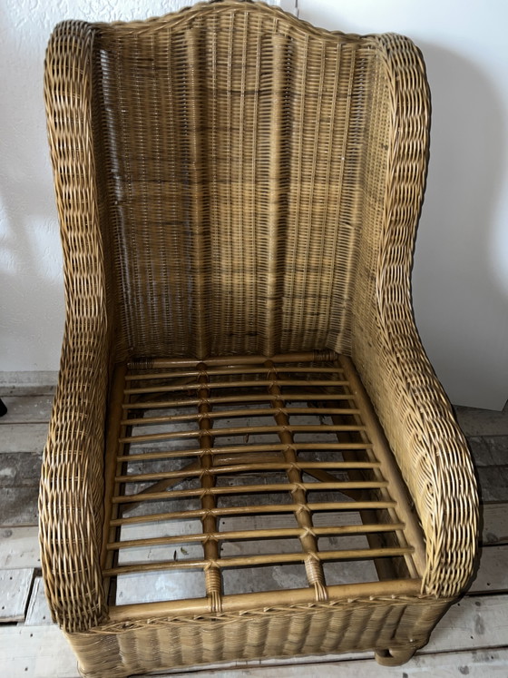 Sillón de ratán – Sillones, Rattan, Textile (photo 4 of 5)