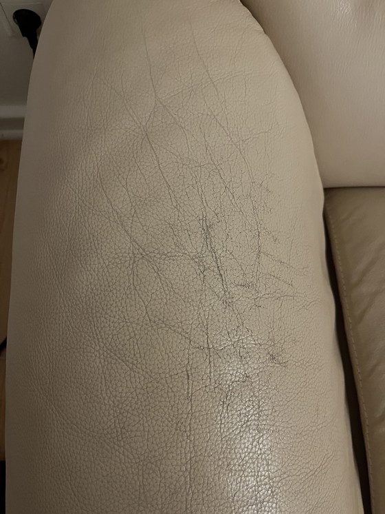 Image 1 of De Sede DS 2011/2 Two-seater leather sofa couch Contemporary Bauhaus Mid Century Space Age