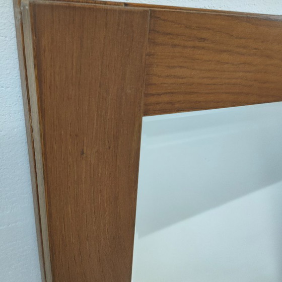 Image 1 of Miroir mural à facettes en chêne belge MTE Theuns (2 présents)