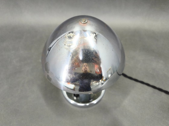Image 1 of Lampe de table réglable chromée de style Bauhaus, Tchécoslovaquie des années 1930