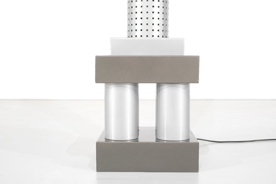 Image 1 of "Chicago Tribune" floor lamp by Matteo Thun for Bieffeplast, Italy, 1985.