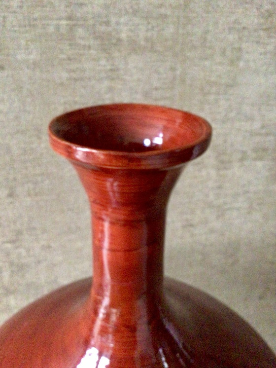 Image 1 of Großes Lakwerk Vaas van Bamboe