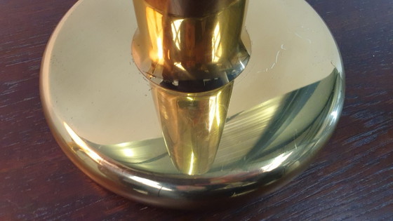 Image 1 of 2x XL brass table lamp Baulmann Leuchten, regency 80's
