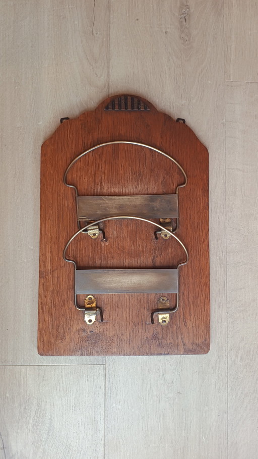 Art Deco newspaper holder Amsterdam School