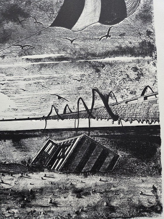 Image 1 of Degans Xavier (1949-) - Lithographie justifiée et signée (ref 4122-7)