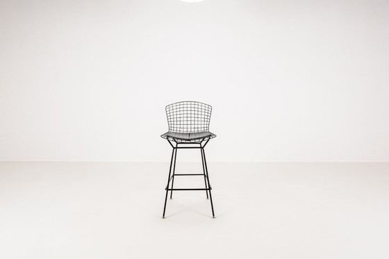 Image 1 of Set di 4 sgabelli da bar di Harry Bertoia per Knoll, 1980