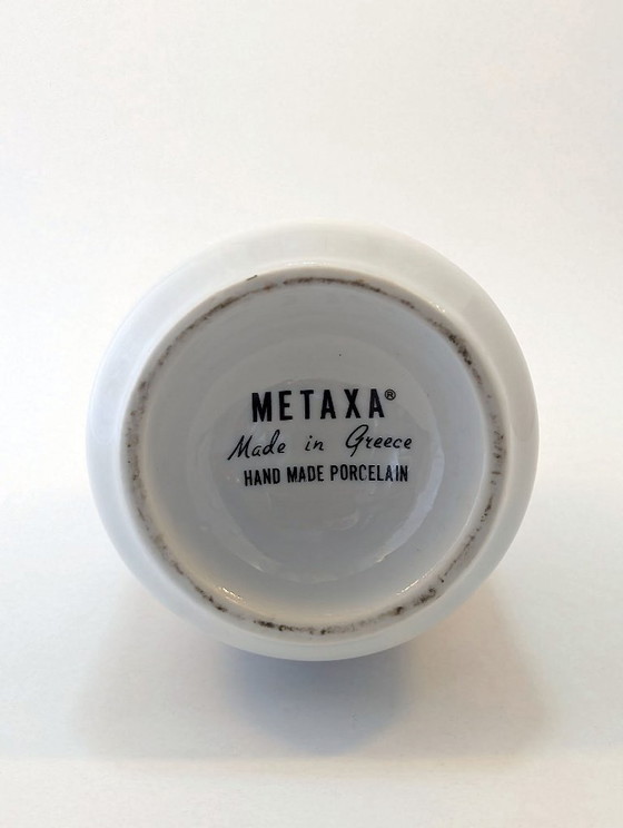 Image 1 of Bottiglia greca Metaxa in porcellana fatta a mano