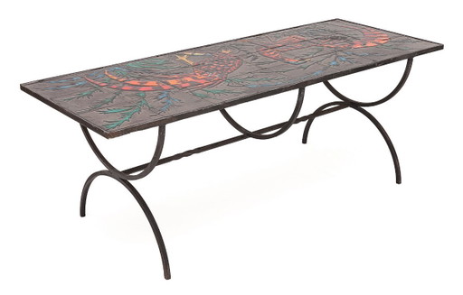 Mesa de centro de cerámica