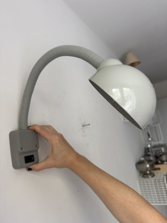 Image 1 of Deux appliques murales vintage Snake de Vrieland, design années 80