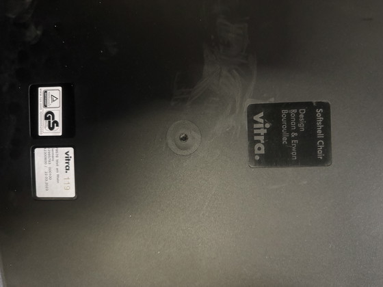 Image 1 of 10x Silla Vitra de concha blanda