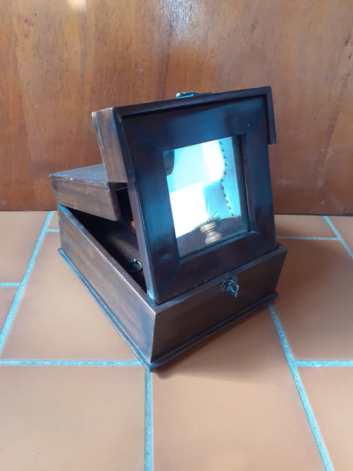 Jewelry box with mirror
