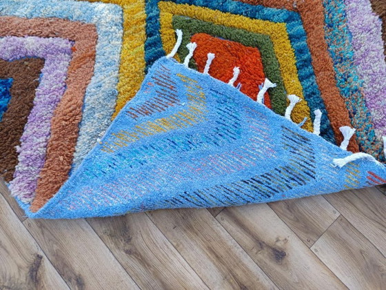 Image 1 of Tapis berbères veelkleurige en laine 400cmx200cm