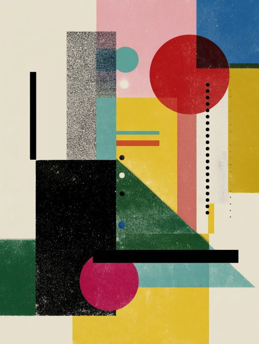 Kreation im Bauhaus-Stil