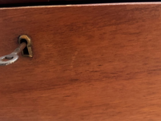 Vintage 50's Hand-Made Wooden Sideboard (photo 14 of 15)