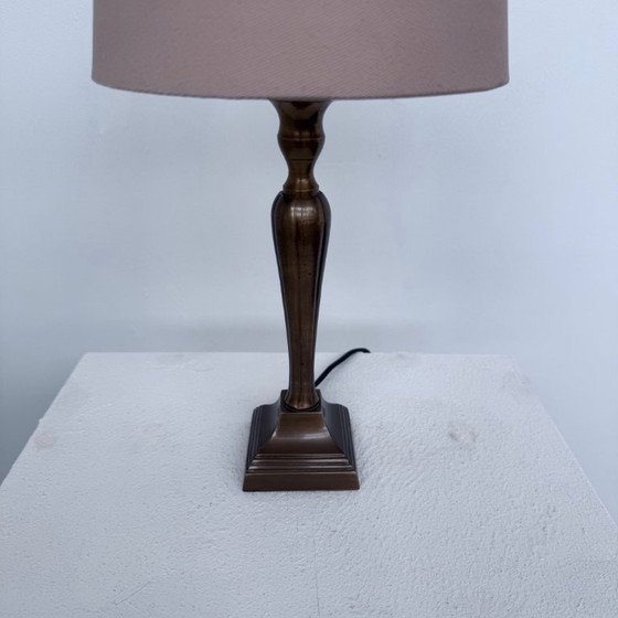 Image 1 of Tafellamp/schemerlamp jaren 70/80.