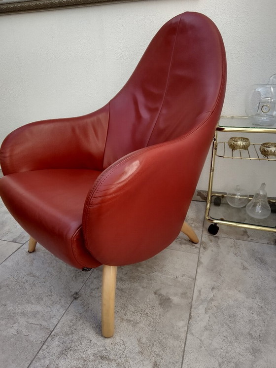 Image 1 of Sitting Vision The Future Canapé + Fauteuil rouge