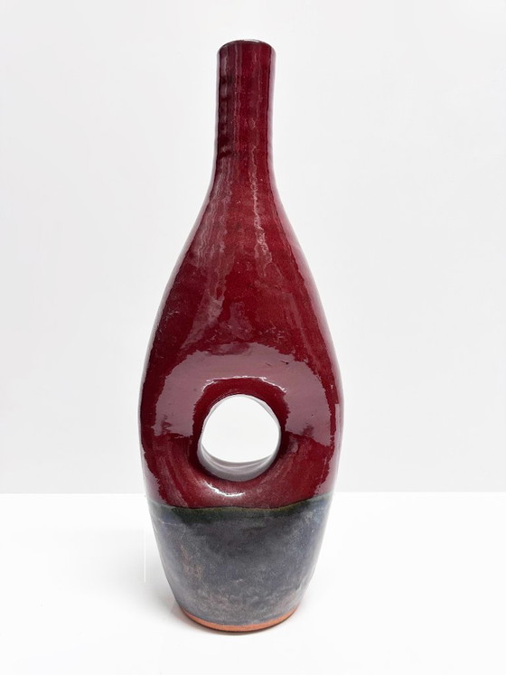 Image 1 of Set of four modernist ceramic vases. Germany, 1960s and 1970s.