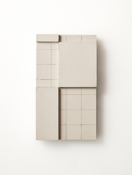 Image 1 of 3 oggetti da parete brutalisti