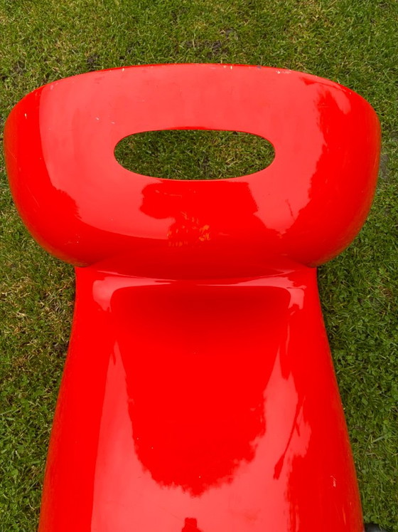 Sedia di design Winfried Staeb Form+Life collections, Sedie da camera, Plastica, Rosso (foto 11 di 14)