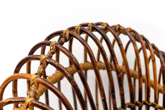 Image 1 of Fauteuil van rotan en bamboe van Janine Abraham & Dirk Jan Rol, jaren 50