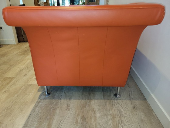 Image 1 of Montel 2-3 person leather sofa