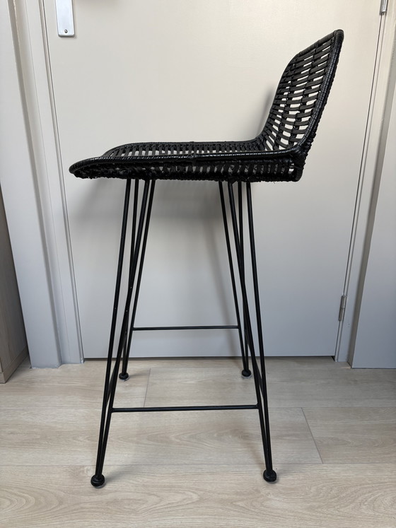 Tabouret de bar en rotin HK Living – HKliving, Tabourets de bar, Métal (photo 3 of 6)