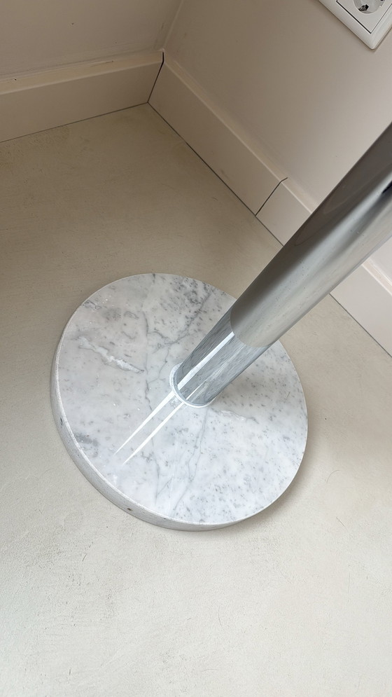 Image 1 of Appendiabiti vintage cromato in stile era spaziale