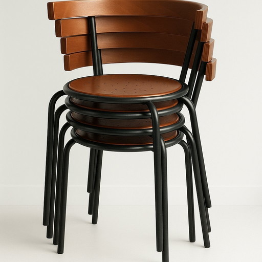 Vintage Lars Norinder Korpo Chairs for IKEA