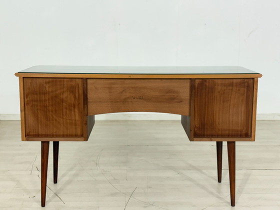Image 1 of Bureau/Coiffeuse/Table vintage style années 50