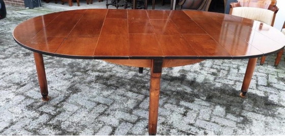 Image 1 of Schuitema jugendstil eetkamer tafel 