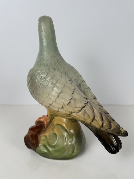 Image 1 of Statua d'epoca di un piccione viaggiatore