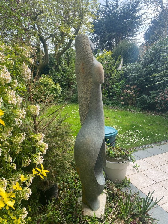 Image 1 of Garden statue - African art from the late nineties