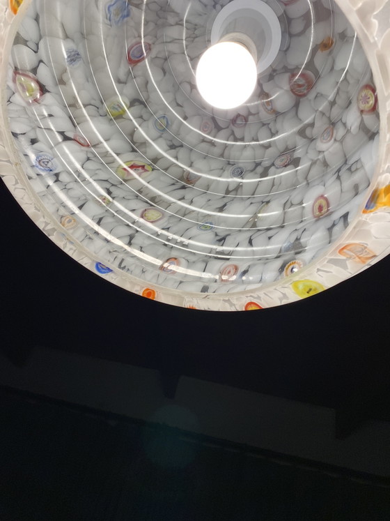 Lampe en verre vintage – Suspensions, Metal, Murano Glass (photo 3 of 5)