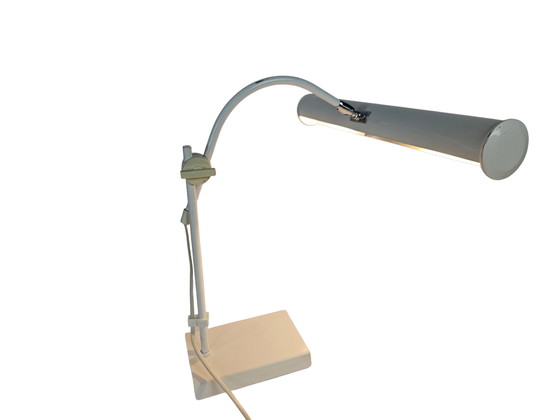 Image 1 of Anvia - Piano / Desk lamp - pendant lamp - white - metal - 1960's