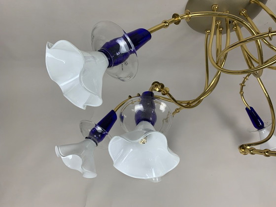 Image 1 of Borek Sipek Principessa Kronleuchter Muranoglas Italien