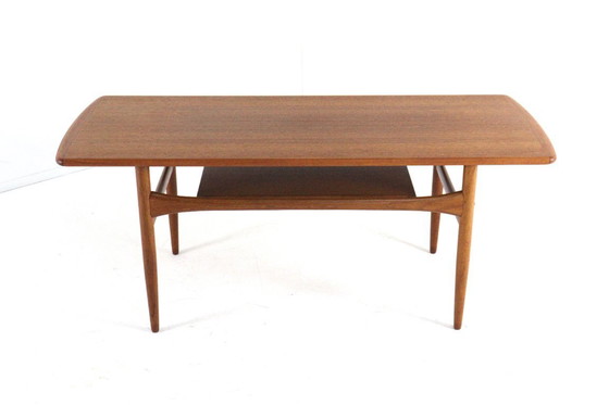 Image 1 of Robert Christensen voor Arrebo mobler salontafel vintage Deens design