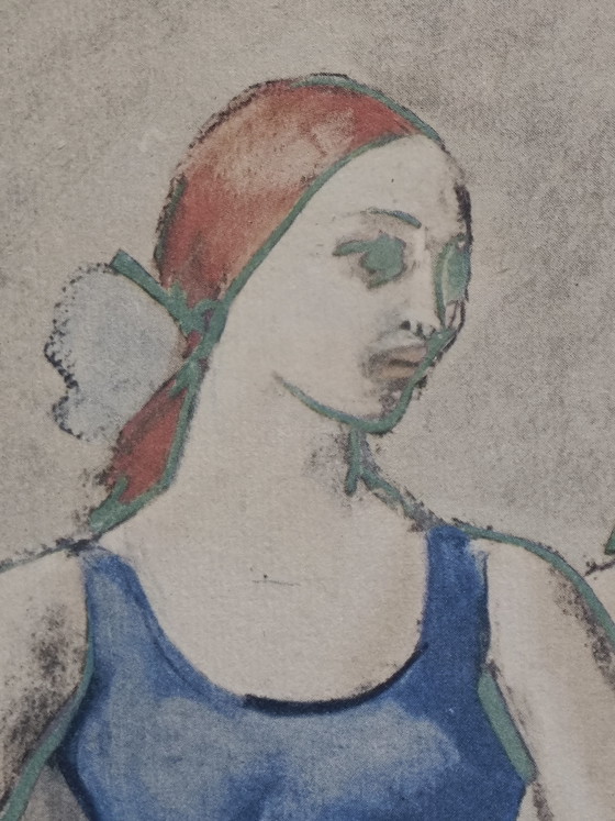 Image 1 of Cadre vintage les danseuses Messina 