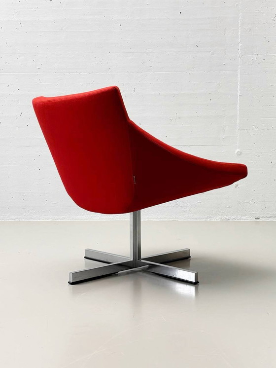 Image 1 of Bocu Armchair By Jörg Boner For Team By Wellis In Red