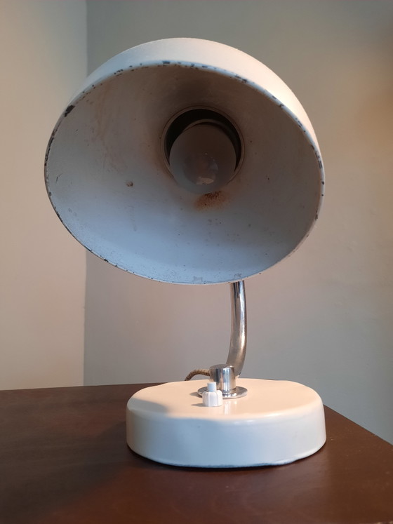 Kaiser iDell 6722 Table lamp, Art Deco, 1930s – Chrome, Metal (photo 11 of 14)