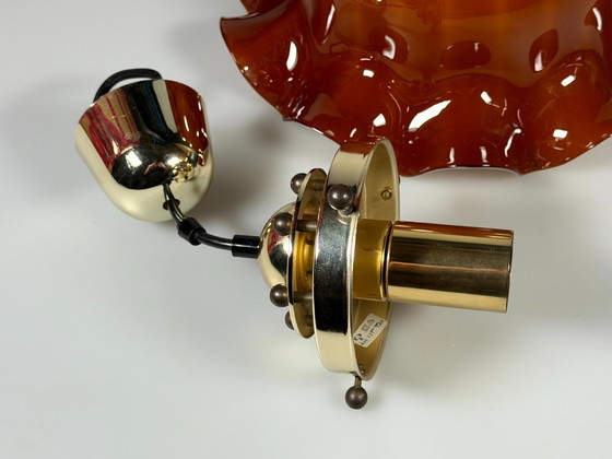 Image 1 of 60er 70er Jahre Peill & Putzler Germany Deckenlampe Glas Space Age Design