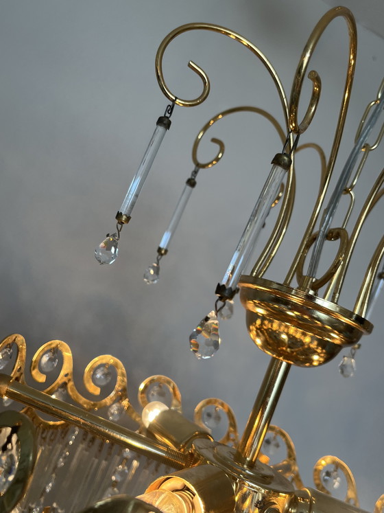 Image 1 of lustre suspendu de style Art Déco vintage