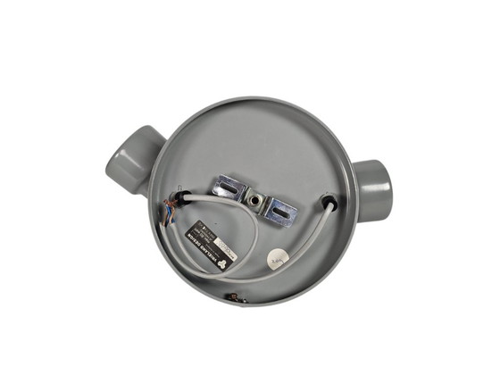 Plafoniera Vrieland Design 6002, grigia, Plafoniere, Metallo, Grigio, Vintage (foto 5 di 7)
