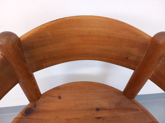 Image 1 of Rainer Daumiller vintage Scandinavian armchair in pine from the 70s