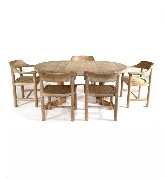 Image 1 of Vintage dining room set, Rainer Daumiller '70